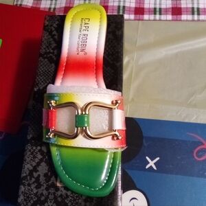 Cape Robbin Multicolor Slide Loafers